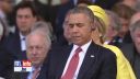 Obama žul žuvačku počas príhovoru jeho spojenca