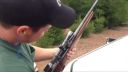 video Expert strieľa z guľovnice