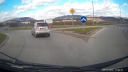 Smerovky na kruhovom objazde.