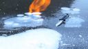 video Zábava s metánom uväzneným pod ľadom (Nórsko)