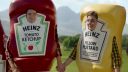 Heinz kečup a hot dog (Superbowl)