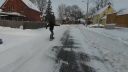 Doma vyrobený snowboard na turbínový pohon