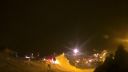 Hüttenspringen auf das Dach - Leogang