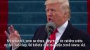 Donald Trump přednesl po své inauguraci projev