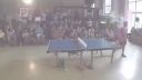 Stolný tenis hlavou