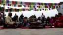 Východ slnka nad Swayambhu