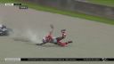 Drsná nehoda počas voľného tréningu na Moto GP Talianska