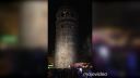 Šialená svetelná šou na veži Galata (Istanbul)