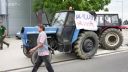 Farmári odštartovali protestnú jazdu do Bratislavy