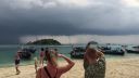 4 malé tornáda pri thajskom ostrove Koh Lipe