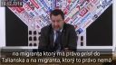 Matteo Salvini - Minútový zostrih z tlačovky zahraničných médií