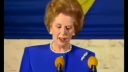 Margaret Thatcher proti evropskému superstátu