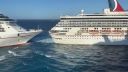 Pri mexickom prístave Cozumel sa zrazili dve výletné lode