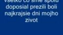 Macko milujem ťa !!!