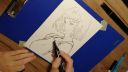 Drawing Milla Jovovich ( Piaty element)