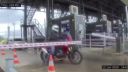 Motocyklisti a bariéra