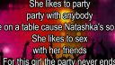E-Bomber - Drunk Natashka (Radio Mix) |LYRIC VIDEO|