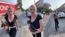 Trafená žena obťažovala muža, hodila po ňom šteňa