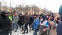 Provokovanie polície na demonštrácií (Rusko)