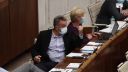 Pročkova pantomíma počas debaty o Matovičovi