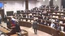 Minister obrany Jaroslav Naď bol vypískaný kotlebovcami