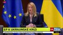 Emotívny prejav Zelenského pred poslancami EU parlamentu