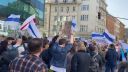 Protest ruských občanov v Česku proti Putinovi