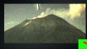 UFO v sopce Popocatépetl 2022