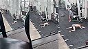 Zvláštna príprava dôchodcov vo fitness centre