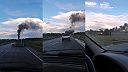 Ruský Ghost rider pri Belgorode