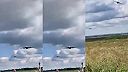 Su-25 pri návrate z misie