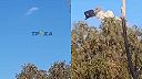 Zostrelenie kamikadze dronu