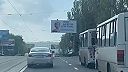 Doneck pozdravuje dedka Joa a uršulu. Bilboardy na Donbase.