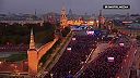 Oslavy na počesť vstupu republík východnej UA do Ruska