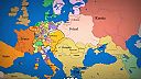 Vizualizacia uzemi roznych EU statov aj Ruska podla zapadnej histografie.