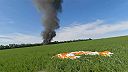 Ruský pilot zverejnil dychvyrážajúce zábery, zo SU-25 sa musel katapultovať!