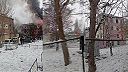 ‼️Dôsledky ostreľovania protivzdušnou obranou NATO v meste Vyšgorod.