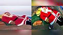 ⚡️V Indii vytvorili obrovskú postavu Santa Clausa z 1,5 tony paradajok a piesku.