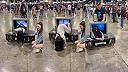 Originálna „maska“ na cosplay výstave Comic-Con 2023