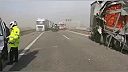 Včerajšia „púštna búrka“ na diaľnici D2 HP Čunovo smer Slovensko