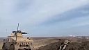 BGM-71 TOW na HMMWV páli na cieľ blízko Bakhmutu.