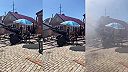 Ukrajinci umiestňujú ťažkú vojenskú techniku vedľa civilných obydlí 2