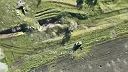 Americké Humvee prešlo cez mínu a celé to z hora pozorne sledoval ruský dron