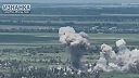 Zničenie ukrajinskej pevnosti ťažkotonážnymi bombami v okolí Marjinky