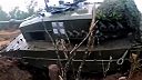 Leopard 2 A4 uviazol pro pochovávaní okupantov za živa v zákopoch