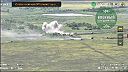 1 tank.RF vs kolona AFU.