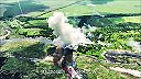 Zásah pohodených rakiet do MLRS BM-21 Grad vyčaroval parádne divadlo