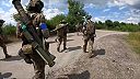 Čečenci pred útokom na okupantov