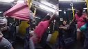Dobrá nálada v brazílskom autobuse