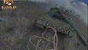 Ruskí operátori dronov si zgustli na nemeckom tanku Leopard 2